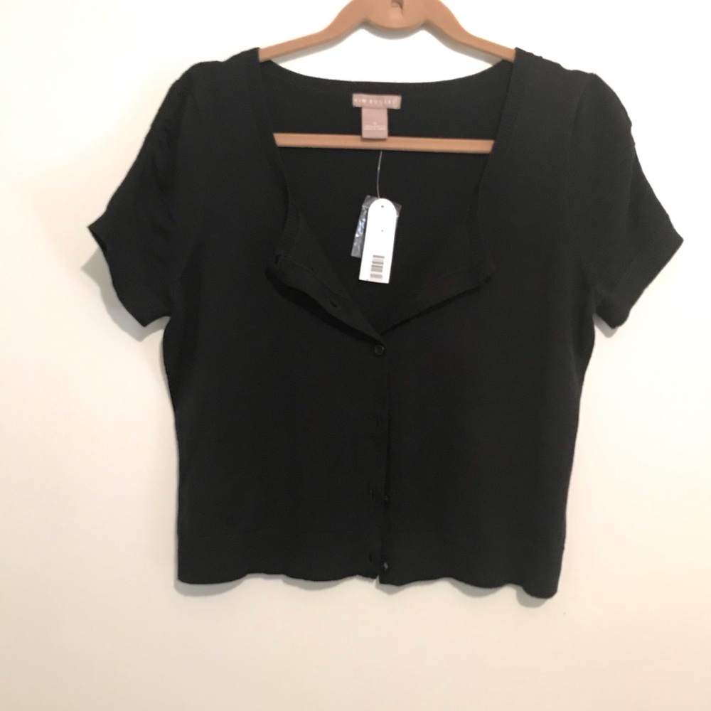 NWT cropped sweater
